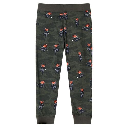 Pyjamas til børn str. 140 kakifarvet