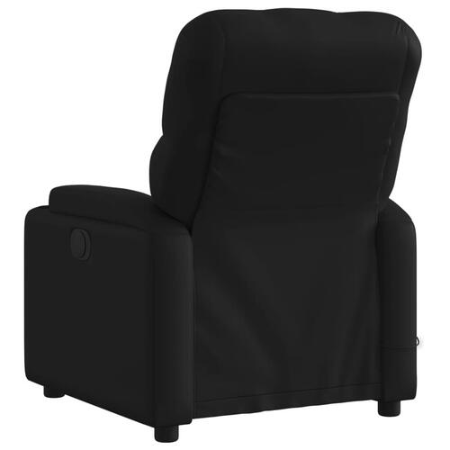 Massagestol kunstlæder sort