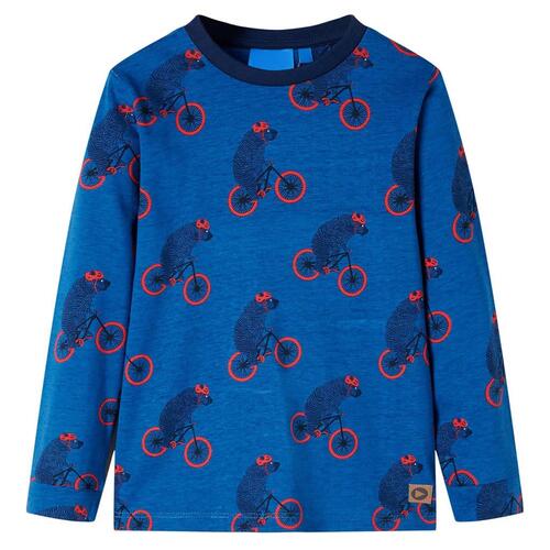 Pyjamas til børn str. 140 petroleumsblå