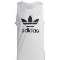 T-shirt til Mænd uden Ærmer Adidas TREFOIL TANK IA4808 Hvid L