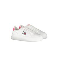 Herre sneakers Tommy Hilfiger CITY FALTFORM EN0EN01848 YBR Hvid 41