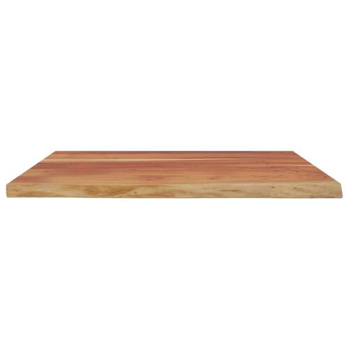 Skrivebordsplade 90x80x2,5 cm rektangulær massivt akacietræ