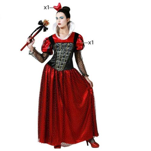 Kostume til voksne Hjerter dame M/L