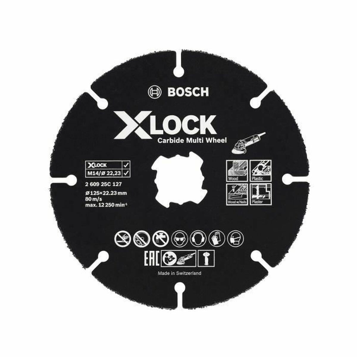 Skæreskive BOSCH X-Lock karbid Ø 125 mm