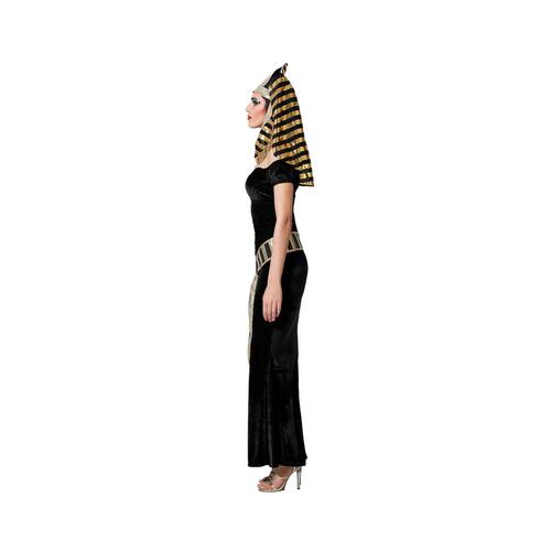 Kostume til voksne Sort Egyptisk kvinde (3 Dele) M/L