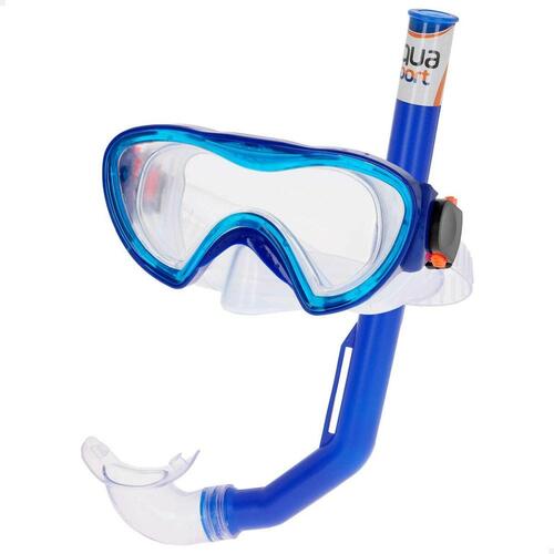 Snorkel beskyttelsesbriller og rør AquaSport Børns