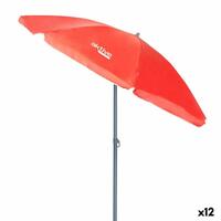 Parasol Aktive UV50 Ø 180 cm Koral Polyester Aluminium 180 x 187 x 180 cm (12 enheder)