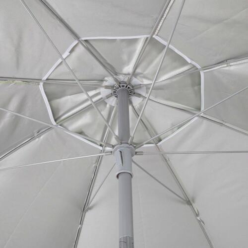 Parasol Aktive UV50 Ø 180 cm Koral Polyester Aluminium 180 x 187 x 180 cm (12 enheder)