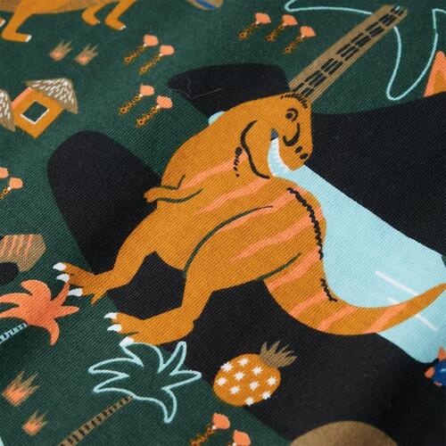 Pyjamas til børn str. 92 mørkegrøn