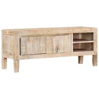 Tv-bord 110x35x46 cm massivt mangotræ