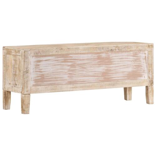 Tv-bord 110x35x46 cm massivt mangotræ