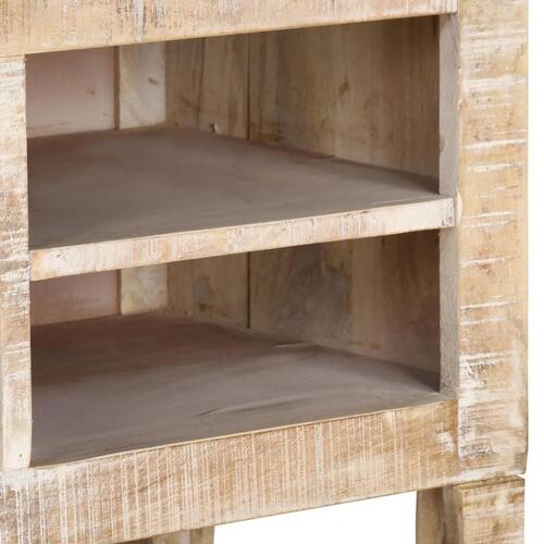 Tv-bord 110x35x46 cm massivt mangotræ