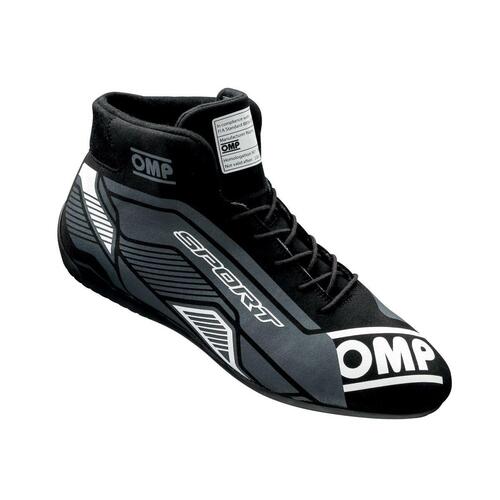 Køresko OMP Sport Sort/Hvid (Størrelse 43) (OUTLET A+)
