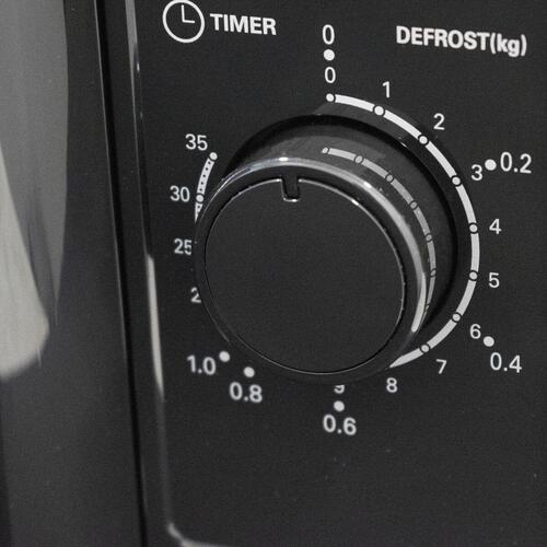 Mikrobølgeovn med Grill TM Electron Sort 700 W 20 L