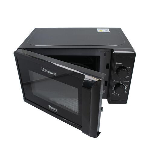Mikrobølgeovn med Grill TM Electron Sort 700 W 20 L