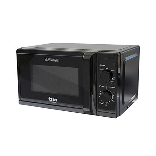 Mikrobølgeovn med Grill TM Electron Sort 700 W 20 L