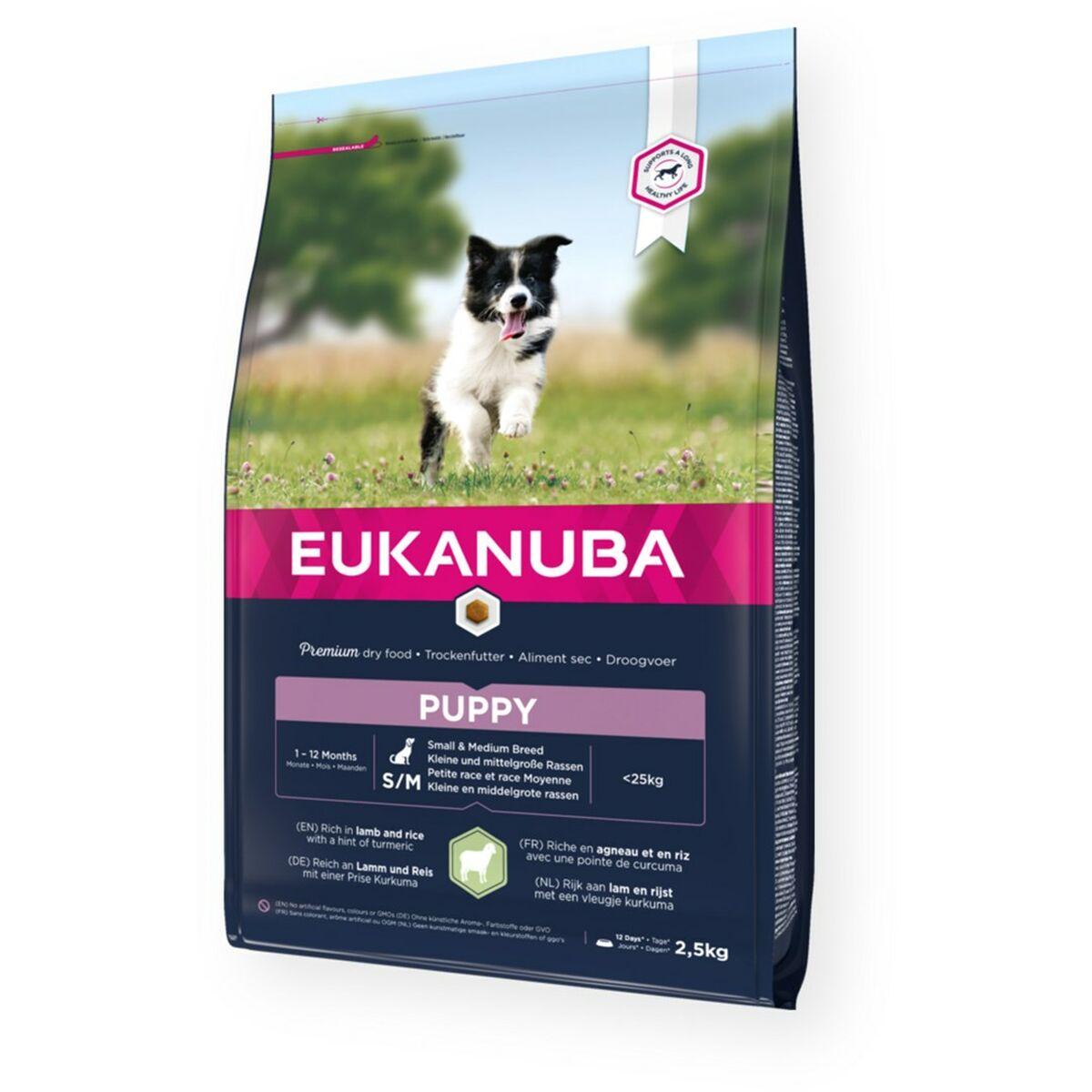 Foder Eukanuba Pupopy Small & Medium Barn/Junior Lam 2,5 kg