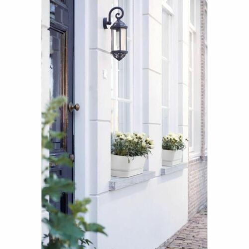 Plantekasse Elho 50 cm Hvid Plastik Oval (OUTLET A+)