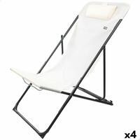 Liggende lounder Aktive Hvid 53 x 87 x 78 cm (4 enheder)