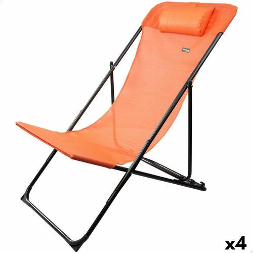 Liggende lounder Aktive Orange 53 x 87 x 78 cm (4 enheder)