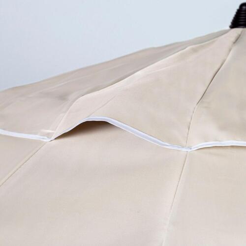 Parasol Aktive Flødefarvet Aluminium 240 x 235 x 240 cm (6 enheder)
