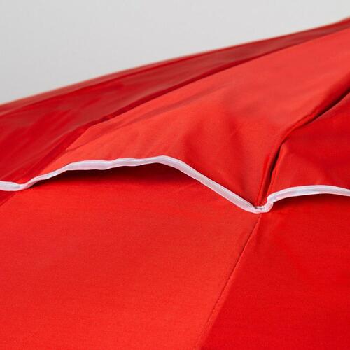 Parasol Aktive Rød Aluminium 220 x 215 x 220 cm (6 enheder)