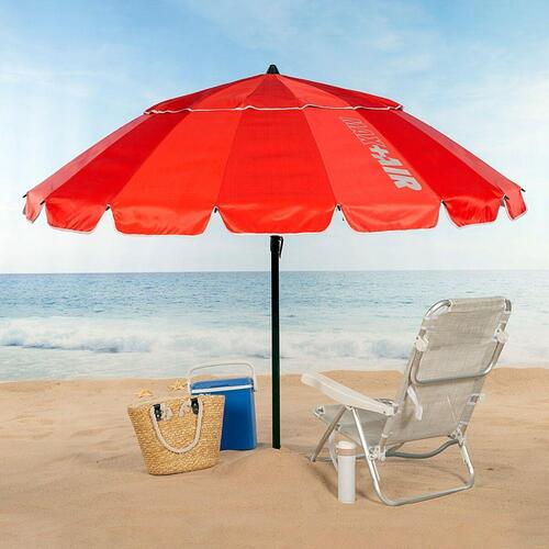 Parasol Aktive Rød Aluminium 220 x 215 x 220 cm (6 enheder)