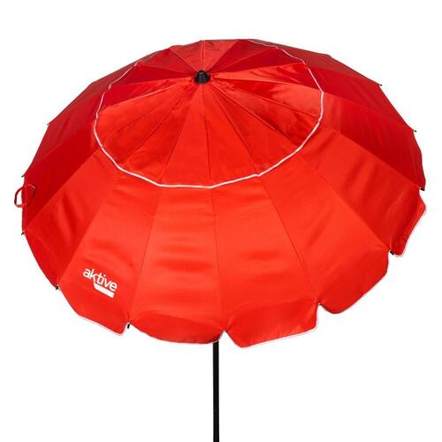 Parasol Aktive Rød Aluminium 220 x 215 x 220 cm (6 enheder)