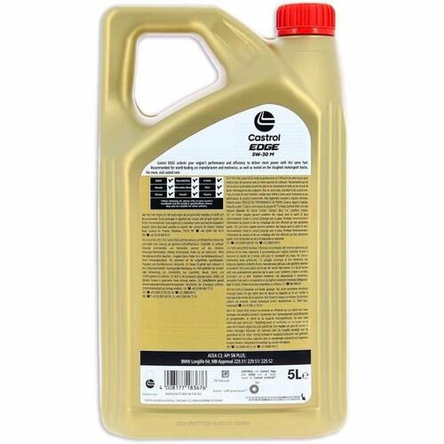 Motorolie Castrol Edge Benzin Diesel Hybrid 5W30 5 L