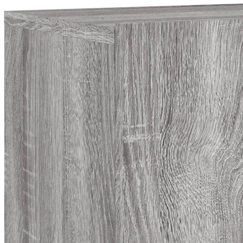 Væghængte tv-borde 2 stk. 80x30x41 cm grå sonoma-eg
