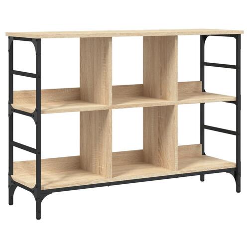 Skænk 102x32x73,5 cm konstrueret træ sonoma-eg