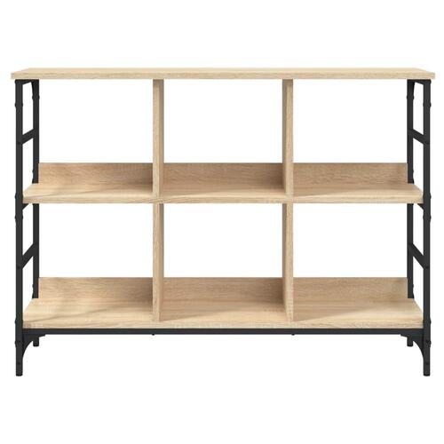 Skænk 102x32x73,5 cm konstrueret træ sonoma-eg