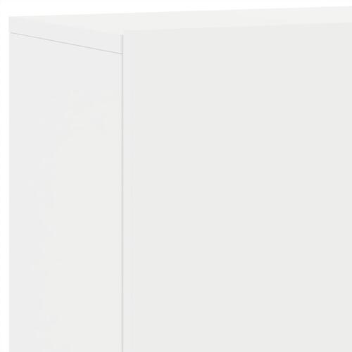 Væghængt tv-bord 100x30x41 cm hvid