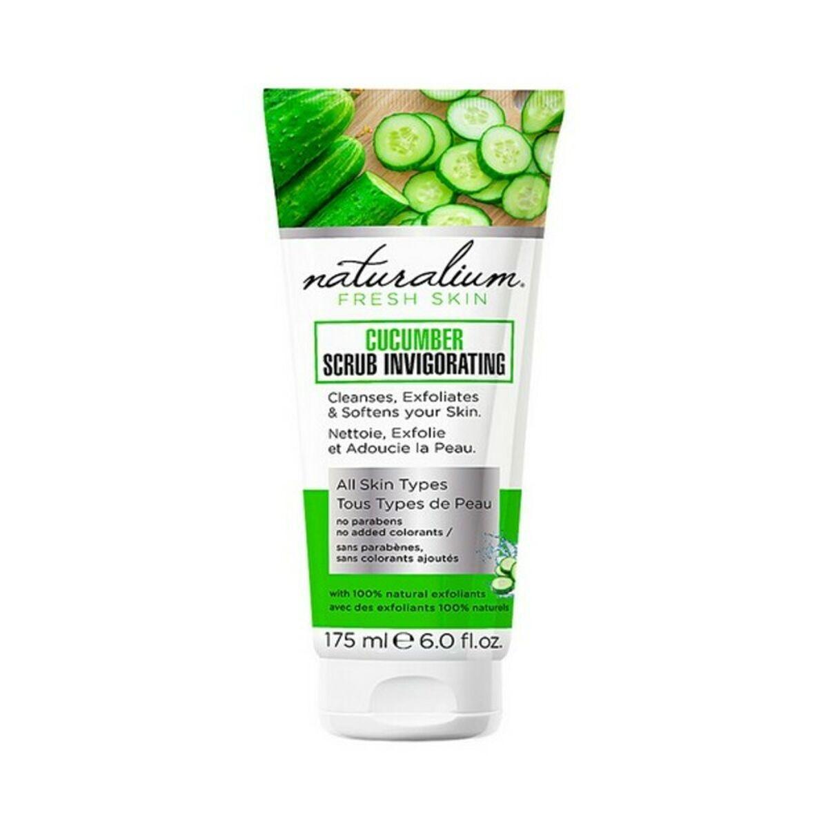 Eksfolierende Kropscreme Naturalium Fresh Skin 175 ml Agurk