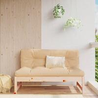 Midtermodul til havesofa 120x80 cm massivt fyrretræ