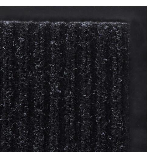 Dørmåtte PVC 120 x 180 cm sort