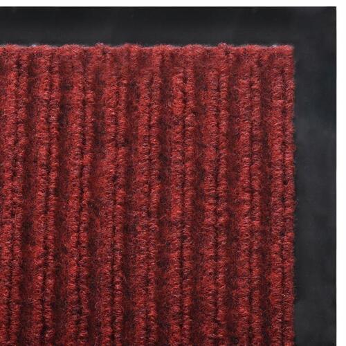 Dørmåtte PVC rød 90 x 60 cm