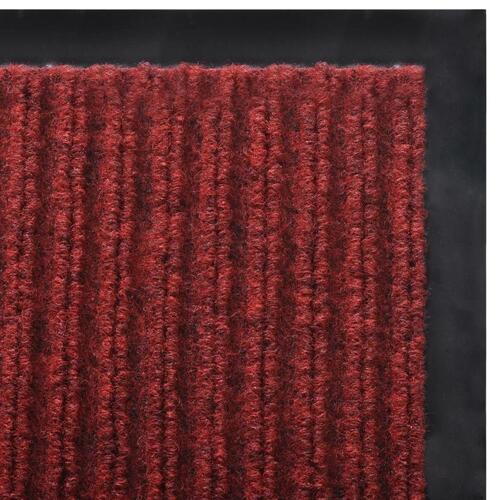 Rød PVC Dørmåtte 90 x 150 cm