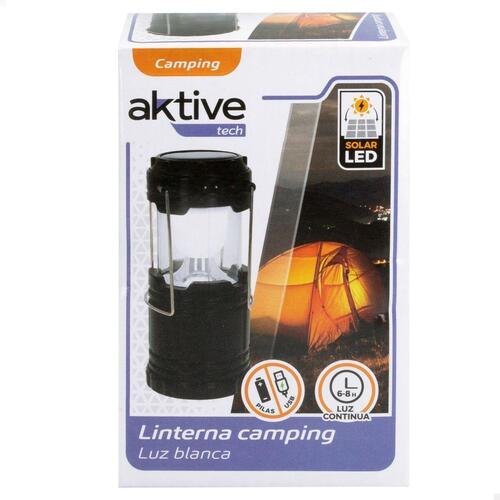 Camping-lampe Aktive Sort (6 enheder)