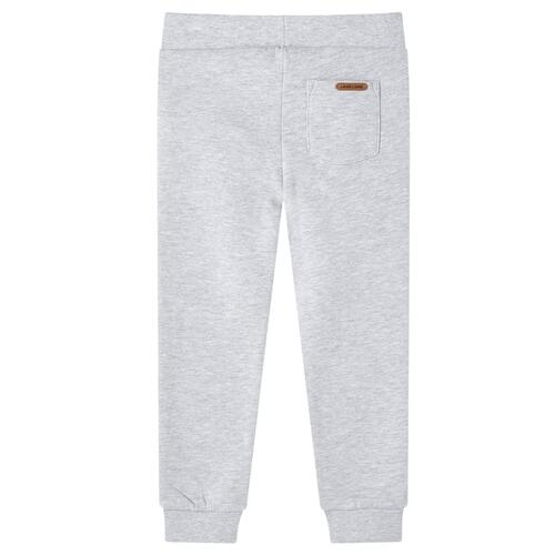 Joggingbukser til børn str. 128 gråmeleret