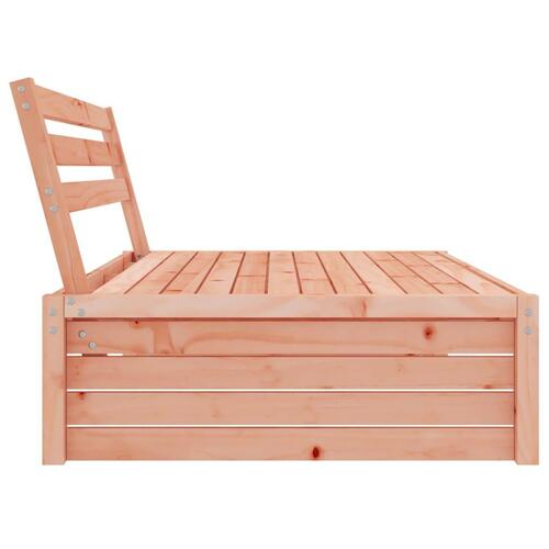 Midtermodul til havesofa 120x80 cm massivt douglasgran