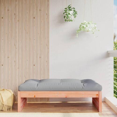 Udendørs fodskammel 120x80 cm massivt douglasgran