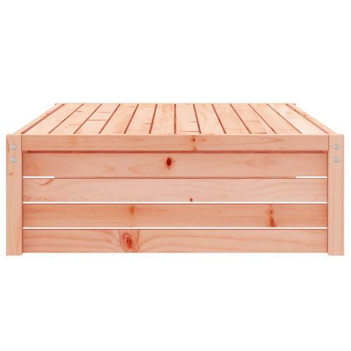Udendørs fodskammel 120x80 cm massivt douglasgran