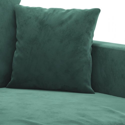 Lænestol i velour - 60 cm sædebredde, mørkegrøn