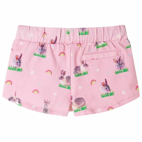 Shorts til børn str. 92 med snor lyserød