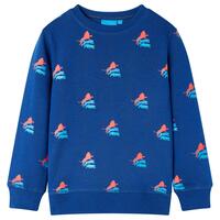 Sweatshirt til børn str. 104 mørkeblå