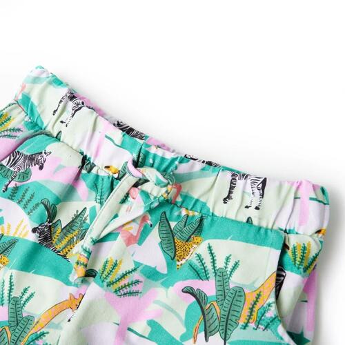 Shorts til børn str. 116 med snor mintgrøn