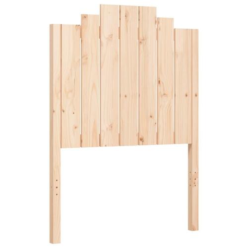 Sengeramme med sengegavl Small Single massivt træ