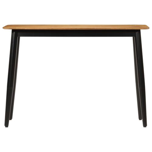 Konsolbord 110x40x76 cm massivt mangotræ og jern