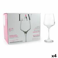 Sæt med glas LAV Lal (4 enheder) (6 stk)
